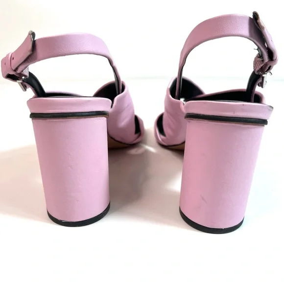 Rebecca Minkoff Agata Slingback Sandals Pink Size 7.5/8 - Picture 9 of 16